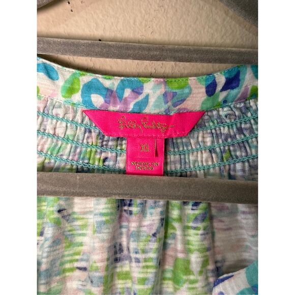 Lilly Pulitzer Essie Dress Shell of the Party Sz XL - Picture 5 of 8